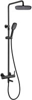Душевая система Bronze de Luxe Avantgarde 2039H Черная