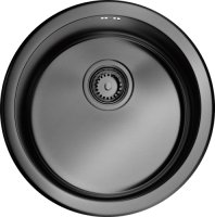 Мойка кухонная Omoikiri Toya 45-U-GM вороненая сталь