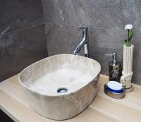 Раковина CeramaLux MNC 544 накладная