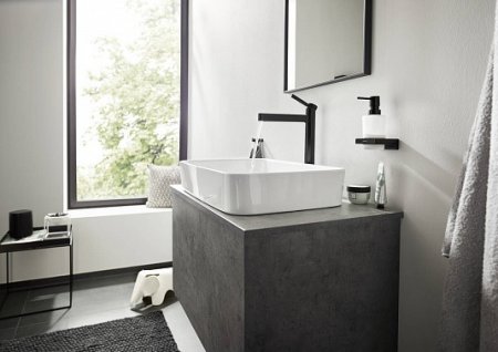 Смеситель Hansgrohe Finoris 260 76070670 для раковины, черный 