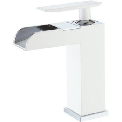 Смеситель для раковина Ganzer GZ43011F Белый / Хром 