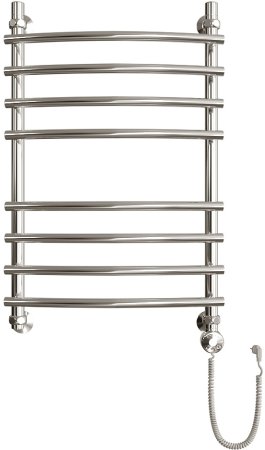 Полотенцесушитель электрический ДВИН R Primo Electro лесенка 80/50, ТЭН справа, хром 