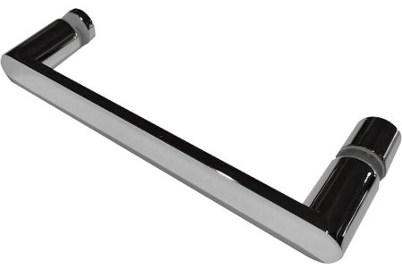 Душевая дверь Abber Sonnenstrand 90 AG04090M профиль Хром стекло матовое 