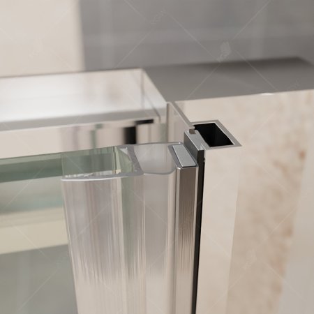 Душевая дверь в нишу RGW Passage PA-14 170х195 профиль хром, стекло прозрачное 