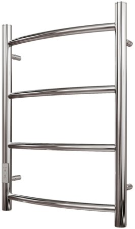 Электрический полотенцесушитель Point Афина PN04756 П4 500x600 диммер слева Хром 