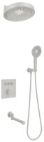 Душевая система встраиваемая с термостатом Bronze de Luxe OMG! 1011W, белый