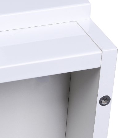 Тумба под раковину Style Line Даллас Люкс Plus 140 L СС-00002385 Белая 