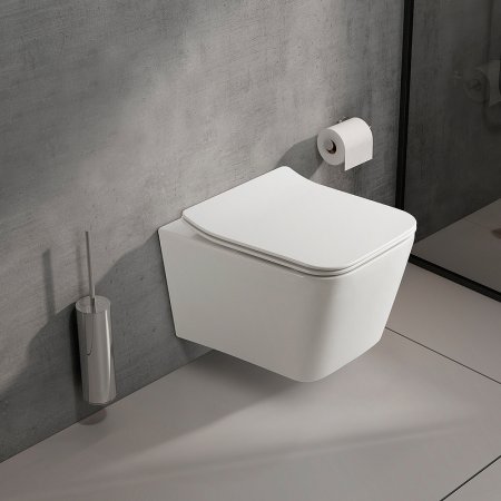 Унитаз Olive's Porto PR30116DP подвесной с сиденьем Микролифт 