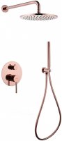 Душевая система Abber Wasser Kreis AF8118RG Розовое золото
