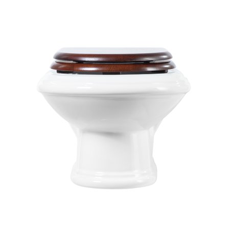 Унитаз подвесной Cezares King Palace, с крышкой-сиденьем CZR-T-163-W-S-CR 