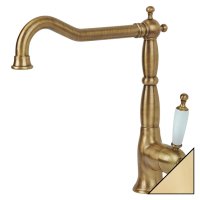Смеситель для кухонной мойки Migliore Oxford ML.CUC-6382.BI.DO золото