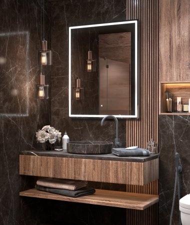 Зеркало VIGO Roberta z.ROB.80.Classic, 80 см 