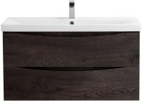 Тумба с раковиной BelBagno MARINO-CER-900-2C-SO-RNG-P Rovere Nature Grigio