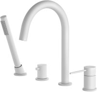 Смеситель на борт ванны TIMO Saona 2320/16Y, белый