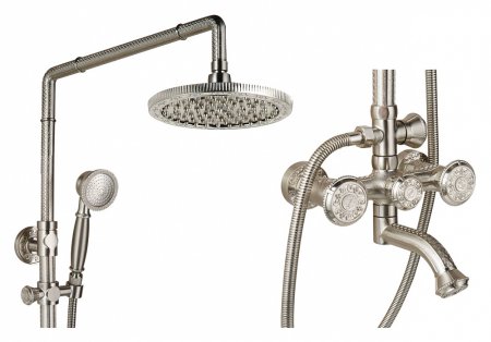 Душевая стойка Zorg Antic A 4001DS-SL 