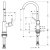 Смеситель Hansgrohe Talis 32084000 для раковины 