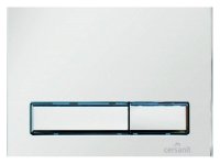 Кнопка смыва Cersanit Blick P-BU-BK-Wh белая