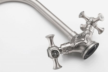 Смеситель Zorg Antic A 6002K-SL для кухонной мойки 