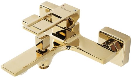 Смеситель для ванны BelBagno Luce LUC-VAS-ORO Золото 