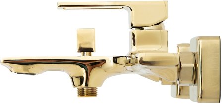Смеситель для ванны BelBagno Luce LUC-VAS-ORO Золото 