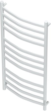 Полотенцесушитель электрический Point Антея PN17852W П12 500x1200, диммер справа, белый 