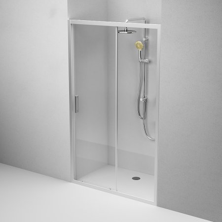 Душевая дверь AM.PM Gem 120 W90G-120-1-195MT профиль Хром матовый стекло прозрачное 