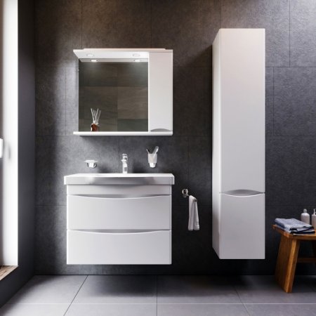 Шкаф пенал AM.PM Like 35 R M80CHR0356WG подвесной Белый 