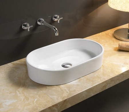 Раковина CeramaLux 9025 накладная 