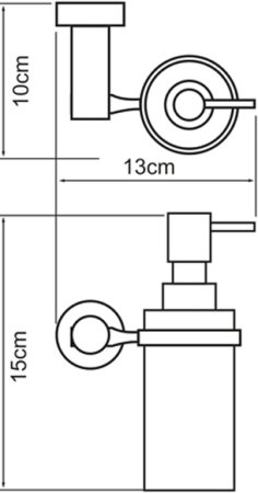 Дозатор WasserKRAFT Donau K-9499 