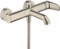 Смеситель Axor Citterio M 34420820 для ванны с душем, шлифованный никель