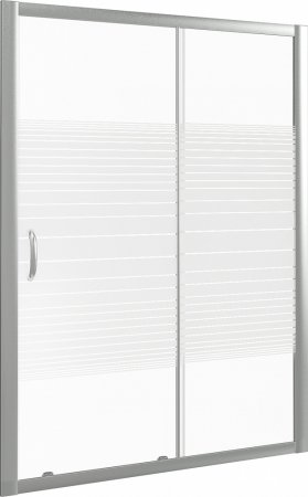 Душевая дверь в нишу Good Door Infinity WTW-140-S-CH 