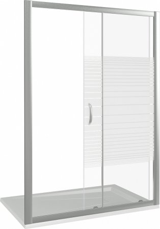 Душевая дверь в нишу Good Door Infinity WTW-140-S-CH 