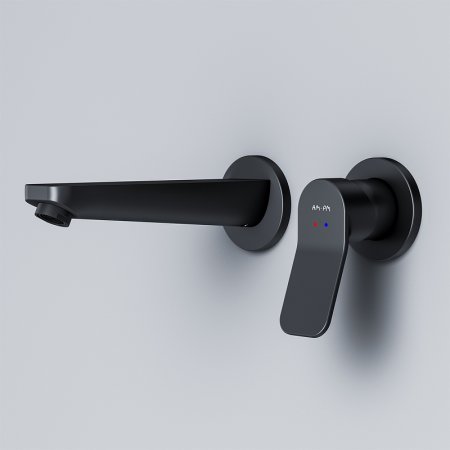 Смеситель для раковины AM.PM X-Joy F85A72622 Черный матовый 