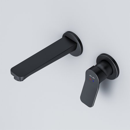Смеситель для раковины AM.PM X-Joy F85A72622 Черный матовый 
