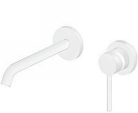 Смеситель для раковины Gattoni Circle Two 9137/91BO Белый матовый Смеситель для раковины Gattoni Circle Two 9137/91BO Белый матовый