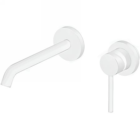 Смеситель для раковины Gattoni Circle Two 9137/91BO Белый матовый 