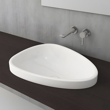 Раковина Bocchi Etna 58 1112-001-0125 Белая глянцевая 