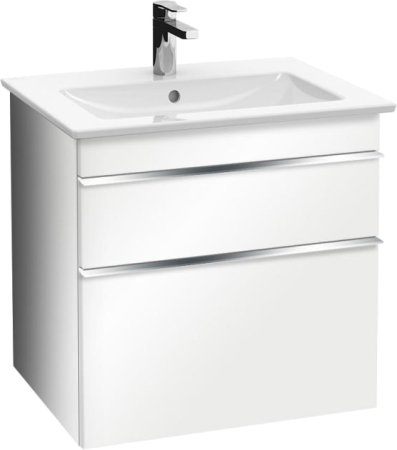 Тумба с раковиной Villeroy & Boch Venticello 60 A92301 glossy white 