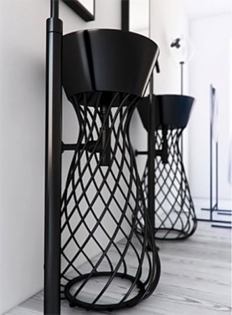 Раковина Artceram Wire 43 WIL001 03 00 Черная 