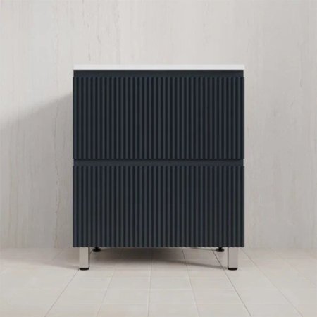 Тумба Style Line Марокко 70 напольная, с раковиной  СОУЛ 700*480 жасмин, графит 
