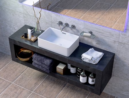 Раковина-чаша Allen Brau Fantasy 48 4.11002.20 Белая 