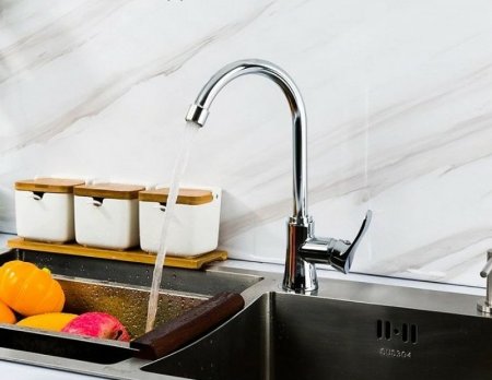 Смеситель для кухни Frap F40501 Хром 