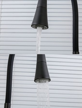 Смеситель для кухни Frap H17-6 F4417-6 Черный матовый 