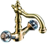 Смеситель для раковины Boheme Flora 312-FL Бронза