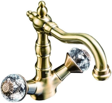 Смеситель для раковины Boheme Flora 312-FL Бронза 