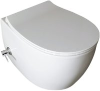 Унитаз биде Allen Brau Fantasy 4.11HC1.20 подвесной Белый без сиденья Унитаз биде Allen Brau Fantasy 4.11HC1.20 подвесной Белый без сиденья