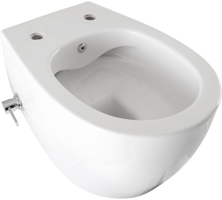 Унитаз биде Allen Brau Fantasy 4.11HC1.20 подвесной Белый без сиденья 