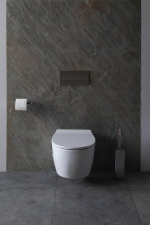 Унитаз биде Allen Brau Fantasy 4.11HC1.20 подвесной Белый без сиденья 