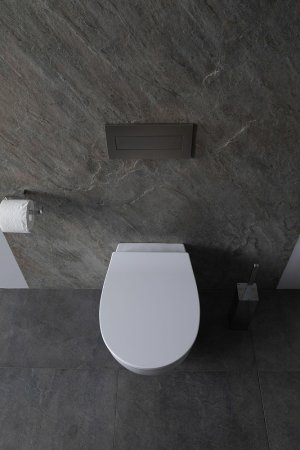 Унитаз биде Allen Brau Fantasy 4.11HC1.20 подвесной Белый без сиденья 