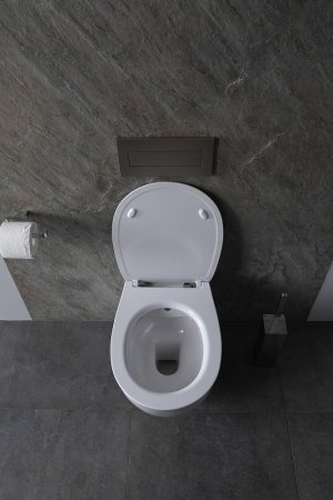 Унитаз биде Allen Brau Fantasy 4.11HC1.20 подвесной Белый без сиденья 